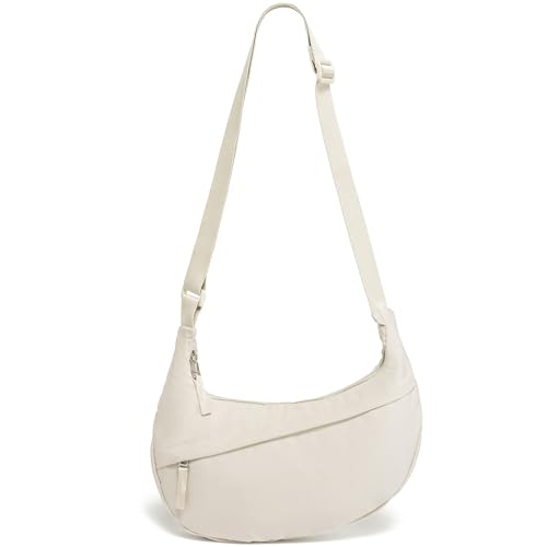 YIKOEE Nylon Crescent Crossbody Bag