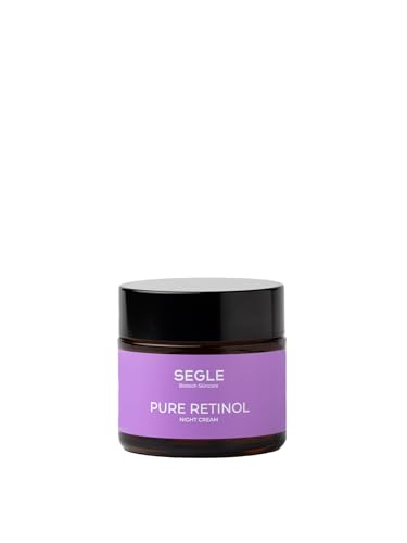 Segle | Crema facial antiaging Pure Retinol | Retinol puro al 0,3% + retinal marino | Suaviza arrugas más profundas | Proporciona luminosidad y elasticidad | Apata para todo tipo de pieles | 50 ml