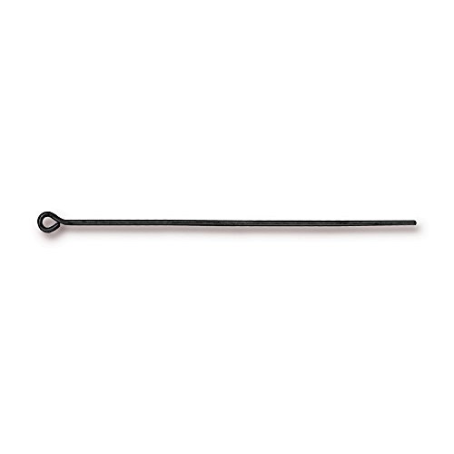 TierraCast, 2", Black 21 Gauge Eye Pin
