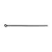 TierraCast 21 Gauge Eye Pin, 2", Black