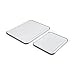 KitchenAid Classic Non-Slip 2 Piece Chopping Board Set, 80x100 mm and 110x140 mm, BPA Free Polypropylene, KEG710NOSMGA, DX272