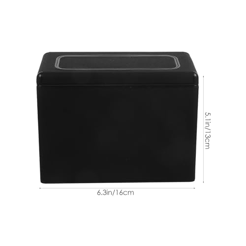 Papelera para auto hecha de cuero artificial elegante con interior de plástico 2