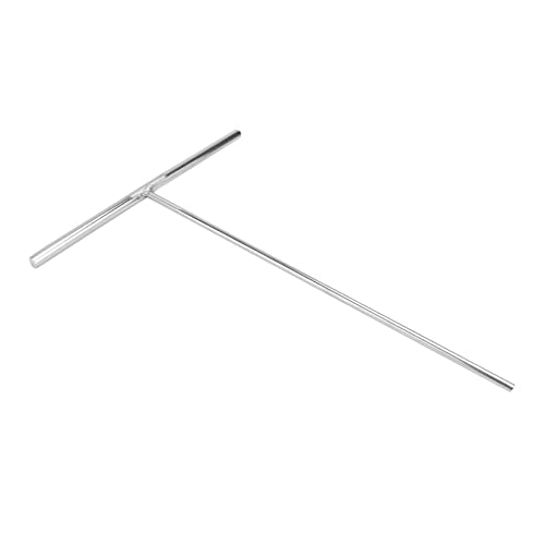 Garneck Stainless Steel Pancake Flipper Crepe Spreader Tool Pancake Batter Spreader Size s