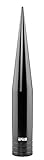 TRUE SPIKE Fat Spike Gunmetal Antenna in Heavy Gauge CNC Machined Billet Aluminum Short Compatible with Ford F150 F250 F350 F450 F550 F650 1997-2025