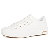Skechers Arch Fit Arcade-on My Way, Zapatillas Mujer, White Duraleather, 39 EU