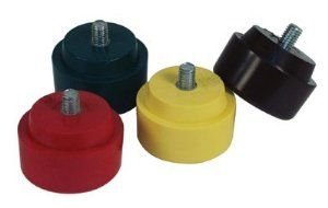 15-204 NUPLAFLEX Soft Face Hammer Striking Tips, 2 ", Tough, Green (Pack of 2)