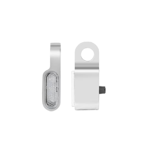Clignotants lampe signalisation ambre étanches avec éclairage LED puissant pour moto - Lot de 2