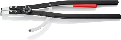 KNIPEX Sicherungsringzange für Innenringe in Bohrungen schwarz pulverbeschichtet 590 mm, 44 20 J51