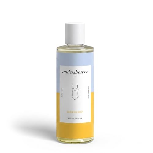 Undershower Swimwear Detergent 75 to 100 Washes Delicate Hand Wash Detergent for Shower Laundry Sink Soap for Strong Odors and Blood Stain Removal Non-Toxic and pH Neutral Enzyme Formula 8 Fl Oz