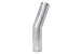 HPS AT20-250-CLR-25 6061 T6 Aluminum Elbow Pipe Tubing, 16 Gauge, 20 Degree Bend, 2.5" OD, 0.065" Wall Thickness, 2.5" Center Line Radius
