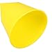 VANZACK 3pcs Cheer Megaphone Noisemaker Toy for Parties Sports Events and Concerts Material Horn for Cheerleading and Atmosphere Enhancement Yellow