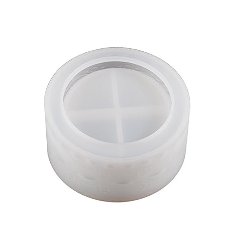 Moldes de silicona para almacenamiento de tarros, moldes para hacer joyas, moldes de regalo para frasco, botella, caja de silicona