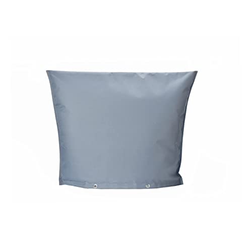 Outdoor Backflow Preventer Insulation Cover,Insulated Pouch for Winter Pipe Freeze Protection Sprinkler Valves in Snow or Sun Exposure, Waterproof Sprinkler Valve System Cover (24 ' W x 24 ' H,Gray)