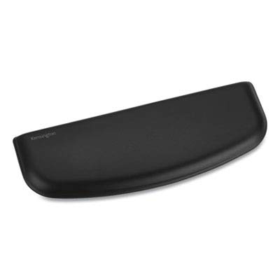Image of Kensington ErgoSoft Wrist Rest for Slim, Compact Keyboards, Black (K52801WW), 3.9 x 0.4 x 11.1 inches
