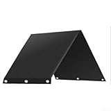 Für Outdoor-Spielplatz, staubdicht, 132 x 228 cm, zuverlässiger Unterschlupf für Kinderspielbereiche (190T schwarz)