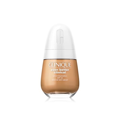 Clinique Even Better Clinical™ Serum Foundation SPF 20 | Foundation mit voller Deckkraft, Satin-Matte-Finish und 3-Serum-Technologie