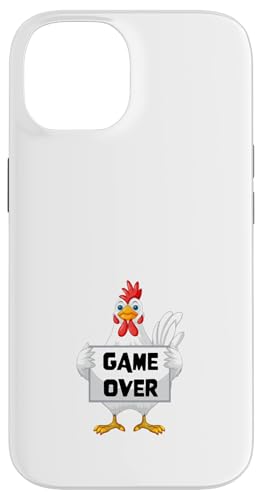 �`�L���Q�[�� Don't Look At The Chicken Game Over Funny �X�}�z�P�[�X iPhone 14 �p