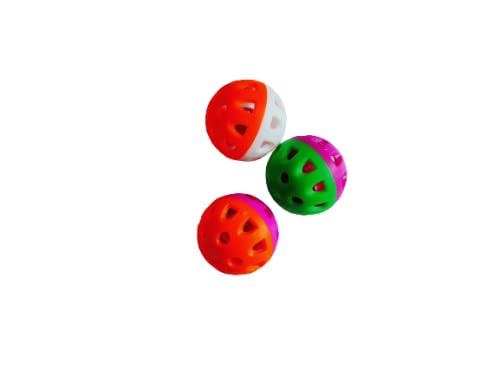 SN Aquatic - Interactive Bell Ball for Birds Cats Parrots (Pack of 3) (B09H7LCM8Y) Amazon Price History, Amazon Price Tracker