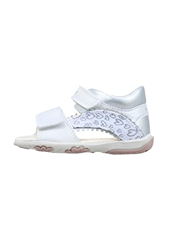 Geox SANDALO BIMBA B.S. NICELY ART. B1538A, Bianco, 18, 8054730956405