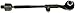 Dorman Premium TA14132PR Front Passenger Side Steering Tie Rod End Assembly Compatible with Select BMW Models