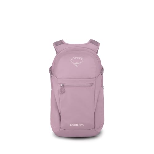 Image of Osprey Daylite Plus Commuter Backpack - Everyday Pack with Laptop Sleeve, Bottle Pockets, and Extra Storage, Iris Pink