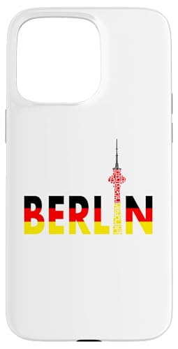 �x�������f�U�C�� - �e���r�^���[ - I Love Berlin �X�}�z�P�[�X iPhone 15 Pro Max �p
