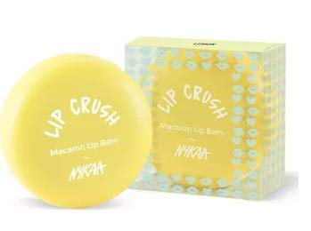 Nykaa Lip Crush Macaron Lip Balm - Lemon 04 (8gm)