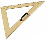 Con empuñadura Fajeda 233 - Escuadra Encerado Plástico Fajeda, 50cm