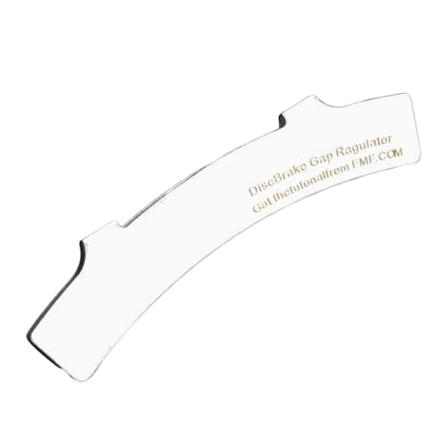 Cycling Disc Alignment Tool - Wheel Disc Brake Block, Multipurpose Metal Brake Gap Regulator, Metal Cycling Discc Brakes Pad - P
