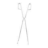 PRETYZOOM Müllzange Greifzange aus Edelstahl 60cm Lang für Senioren Müllaufnahme Garten...