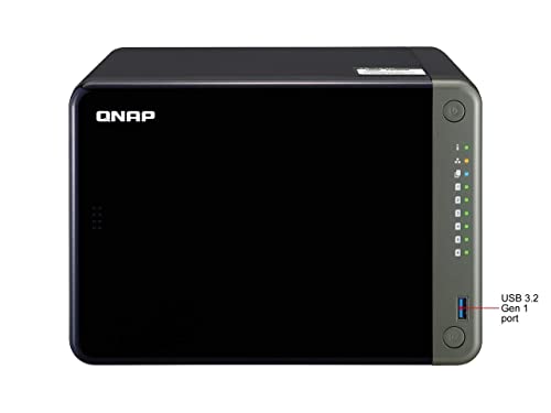 Image of QNAP TS-653D-4G 6 Bay NAS for Professionals with Intel Celeron J4125 CPU and Two 2.5GbE Ports