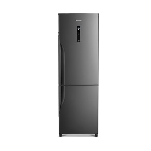 Refrigerador Bottom Freezer Panasonic de 02 Portas Frost Free com 407 Litros, Aço Escovado - BB41