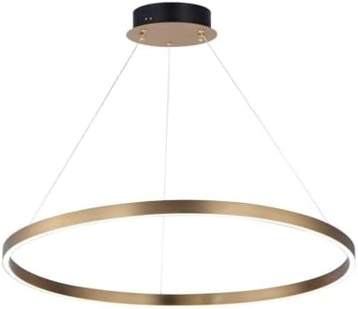 ET2 Groove-1 LED Pendant-31.5 Inches Wide by 1.25 inches high-Gold Finish