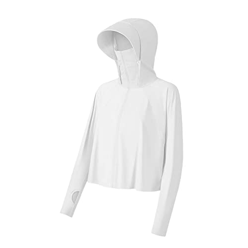 Sudadera de pesca para mujer capa con cremallera completa ideal para playa y senderismo
