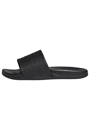 adidas Unisex ADILETTE COMFORT 2.0 SLIDES, core black/core black/carbon, 43 EU