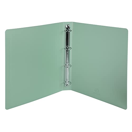 Exacompta, Ref. 51779E, 1 Semi-Rigid Kreacover Pastel Binder in Translucent Polypropylene, 4 Rings Diam 30 mm - Image 4