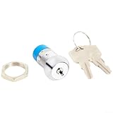 Sicherheits-Reset-Schalter-Schließzylinder 19mm für den Einbau in elektrische Schaltschränke, Brandschutzsysteme und sichere Lagerbereiche