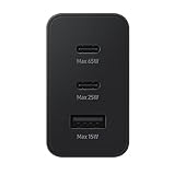 Samsung Adaptador USB de Carga rápida EP-T6530 (65 W), Color Negro