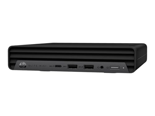 HP Elite 800 G9 - Wolf Pro Security - Mini Desktop - Core i5 13500/2.5 GHz - RAM 16 GB - SSD 512 GB - NVMe - UHD Graphics 770-1GbE, Bluetooth 5.2, Wi-Fi 6E - Win 11 Pro - schwarz