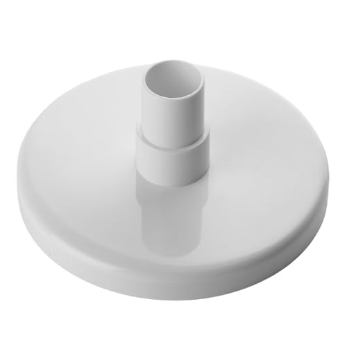 RiseDirectly 6.25 Inch Pool Skimmer Vacuum Plate Round Above Ground Pool Vacuum Plate for HydroSkim 513330, Hayward SP1091WM ABS Pool Vacuum Cover