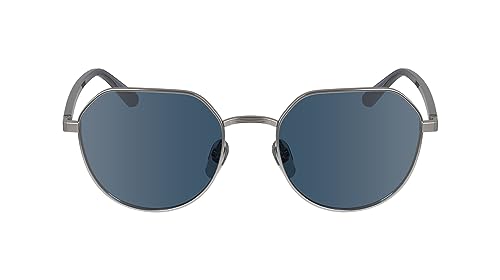 Calvin Klein Unisex Ck23125s Sonnenbrille, Mattes helles Gunmetal, One Size