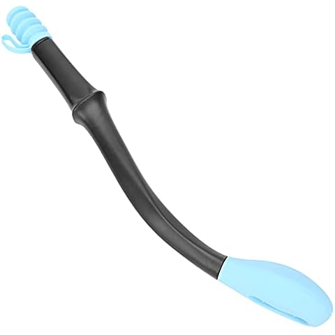 Toilettenhilfen Zum Abwischen, 15,7" Lange Komfort-Wischgriffe, Ausgabe Griff Langer Griff Komfort-Hilfenhalter Toilettenpapier Toilettenhilfe Selbstabwischhilfe(blue) Cover