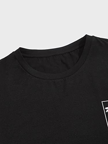 GORGLITTER Men's Two Piece Tracksuits Outfits Hawaiian Graphic Shirt and Shorts Set Light4