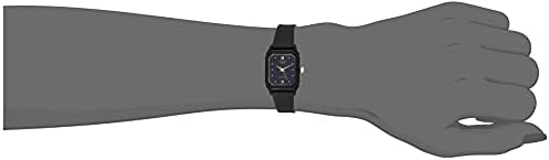 Casio Women's LQ142E-2A Black Resin Quartz Watch with Blue Dial