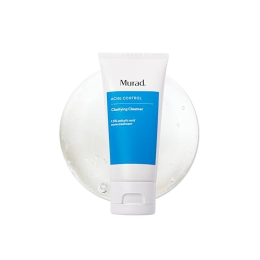 Murad Clarifying Cleanser - Acne Control Salicylic Acid & Green Tea Extract Face Wash - Exfoliating Acne Skin Care Treatment Backed by Science, Travel 2 Oz