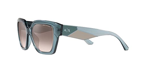 Armani Exchange Womens Ax4125su Universal Fit Rectangular Sunglasses3