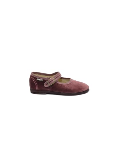 Ballerines fille rose antique Cienta pour les fêtes et l'école