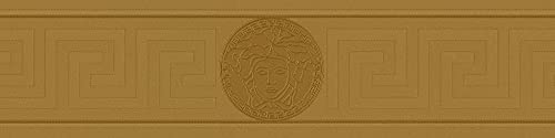 Bordi carta da parati damascata barocca Oro 935222 93522-2 Versace Versace 1 | Oro | Rotolo (5,00 x 0,13 m) = 0,65 m²