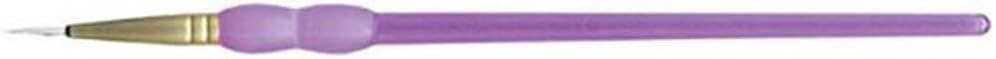 Royal Brush Crafter's Choice Taklon Liner Brush, Size 10/0, White