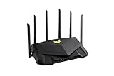 ASUS TUF Gaming AX6000 AiMesh Dual Band WLAN kombinierbarer Router (Tethering als 4G und 5G Router-Ersatz, WiFi 6, dedizierter Gaming Port, Dual 2.5G Port, Port Forwarding, AiProtection Pro)